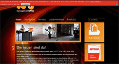 Desktop Screenshot of management-office.de